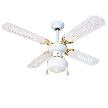 Zephir zfs9107b ventilatore oro, bianco