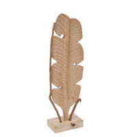 Foglia Decorativa Verticale 74 cm in Legno