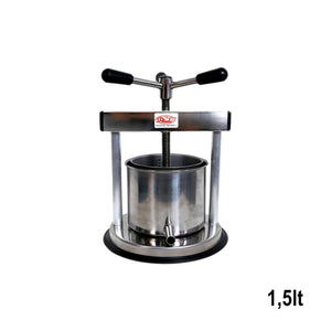 Torchietto Premitutto Tommy 1,5lt In Acciaio Inox Ã˜ 15cm H 12cm