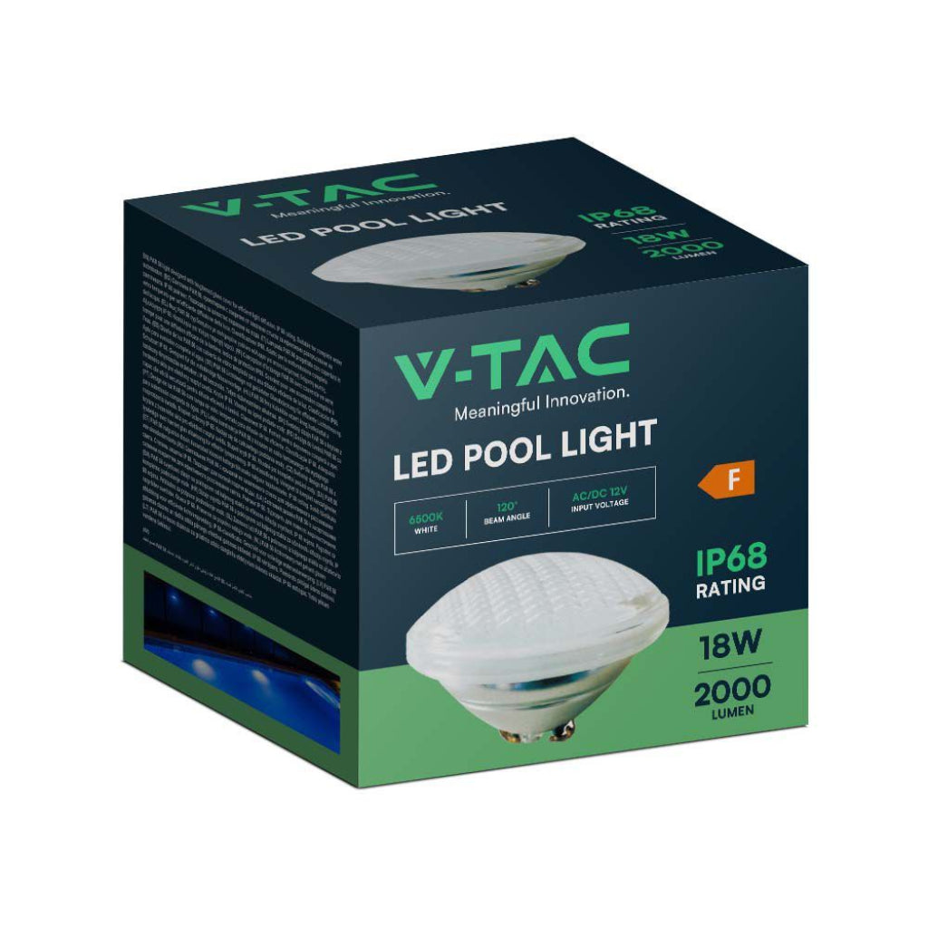 Piscina in vetro a LED Light 18W 6400K