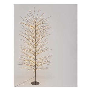 Albero natale lotti 76259 tiglio con 1560 microled marrone