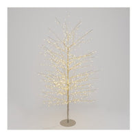 Albero natale lotti 76310 tiglio con 784 microled  champagne