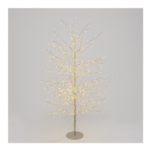 Albero natale lotti 76310 tiglio con 784 microled  champagne