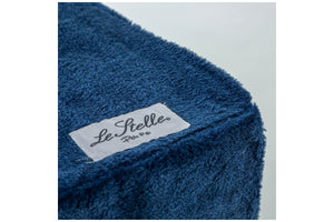 Tiragraffi per Gatti Blu Rivestimento Peluche con Palle e Palo Bianchi 34x42xh.51cm 8024299800488