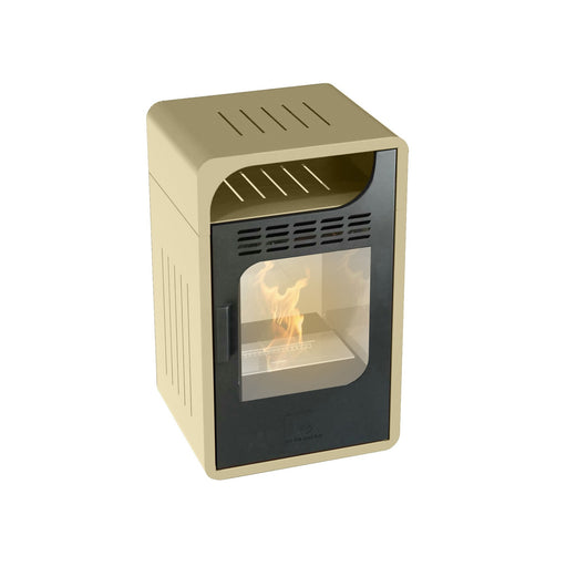 Stufa a bioetanolo Fiammetta Statica Junior 2500W riscaldamento 25mq beige