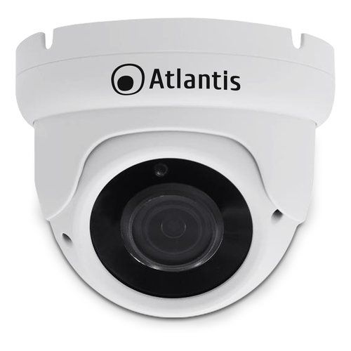 Videocamera atlantis ultraplex a11-ux826a-dp ip poe dome 3mpx 1920x1080 h.264/h.265 20fps 1/2.9 cmos ir 14 led 18mt