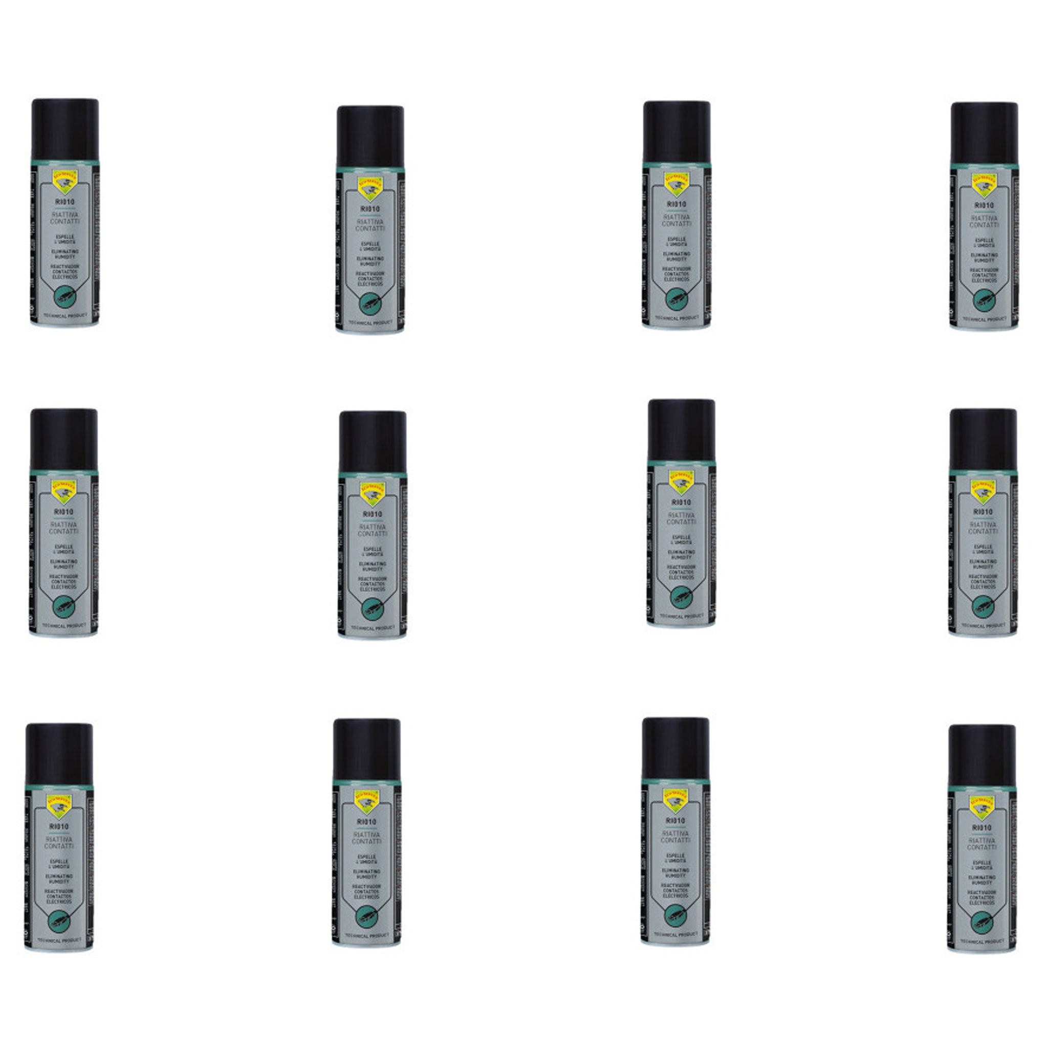 Set 12 Spray Riattiva Contatti Eco Service 200Ml - RI010