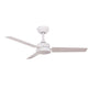 Ventilatore da soffitto con motore DC corrente continua 40W cm.106 luce LED VINCO 70950 con telecomando