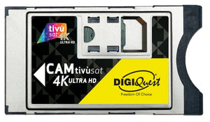 Digiquest cam tivùsat 4k ultra hd modulo di accesso condizionato (cam) - BUNDLETVSAT4K