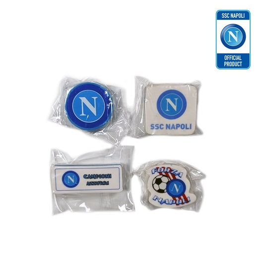 Napoli er-01-np - set 44 gomme per cancellare (fantasie assortite) - ER01NP