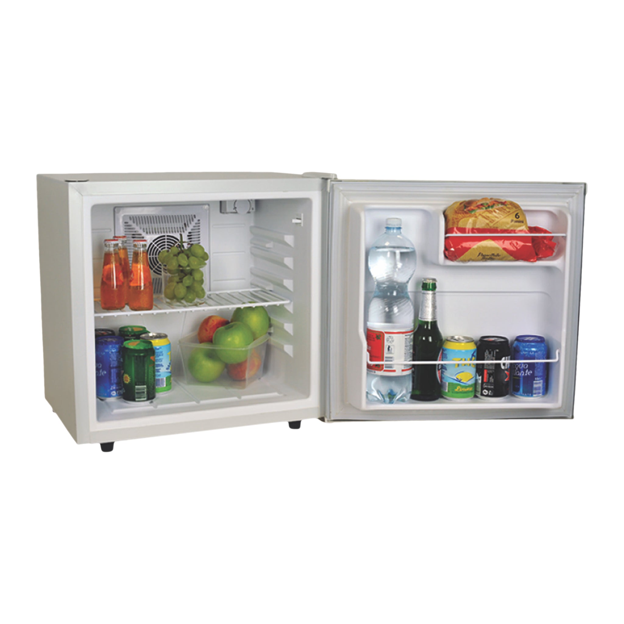 Mini frigo silenzioso 75w Bar Frigorifero piccolo Bianco 50lt 