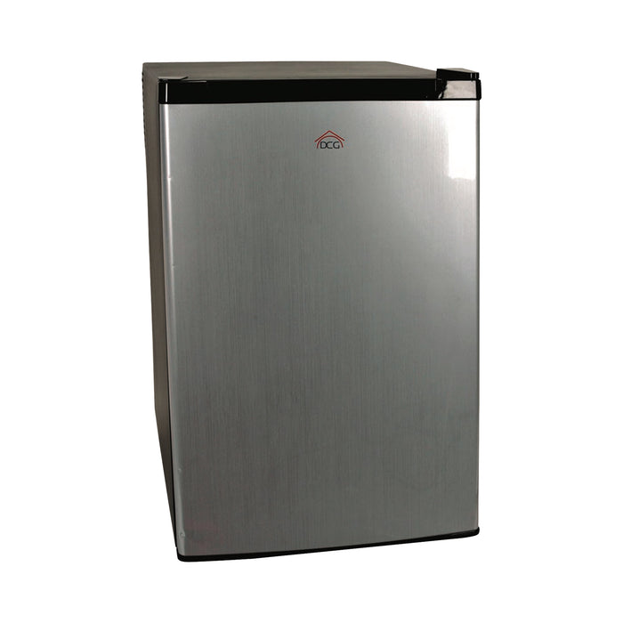 Mini frigo silenzioso 70w Bar Frigorifero piccolo Grigio satinato 70lt 