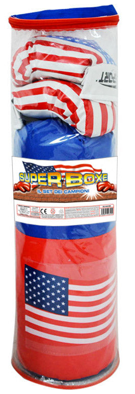 Sacco da Boxe e Guantoni per Bambini Kids Joy Super Boxe