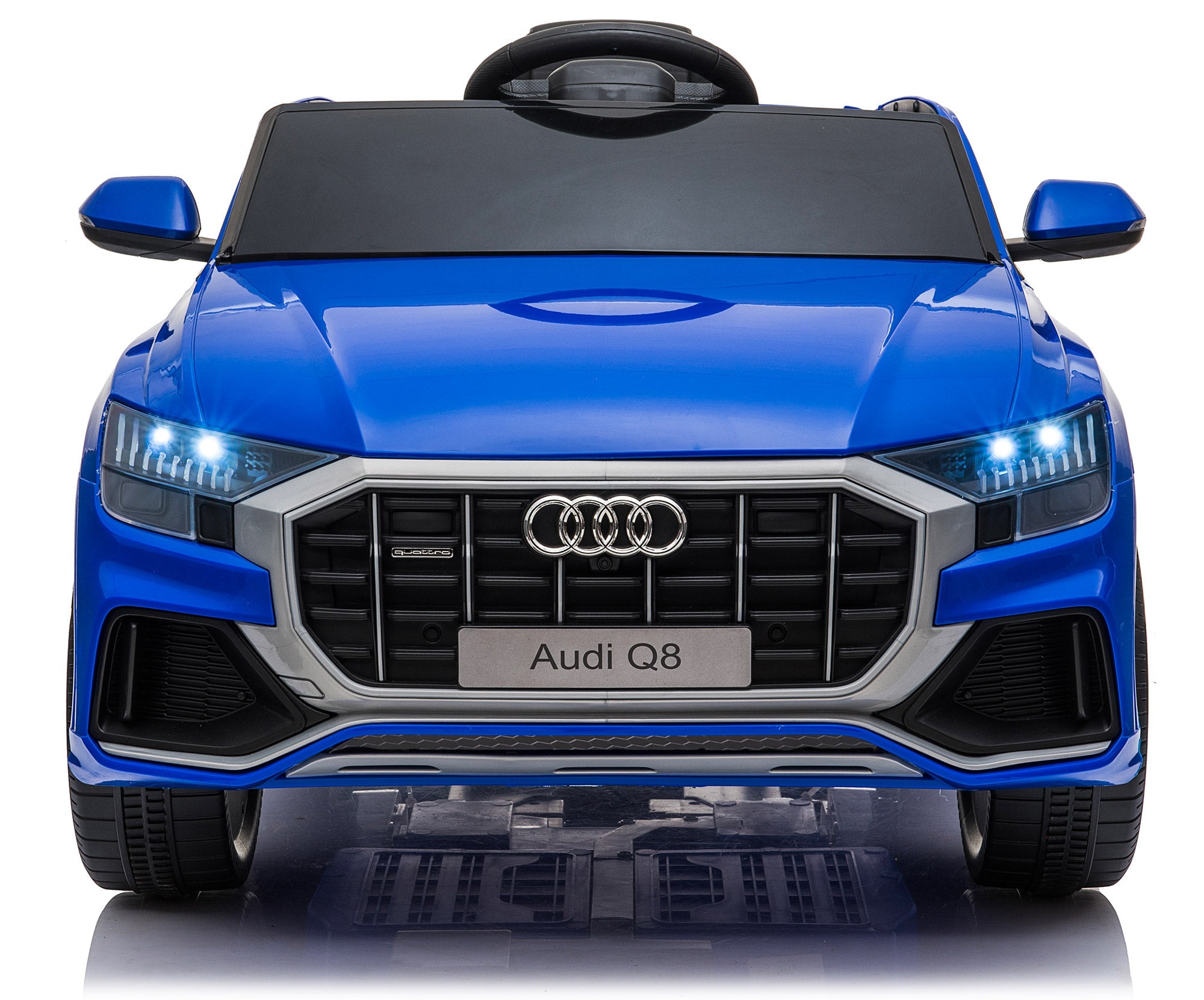 Macchina Elettrica per Bambini 12V con Licenza Audi Q8 Blu