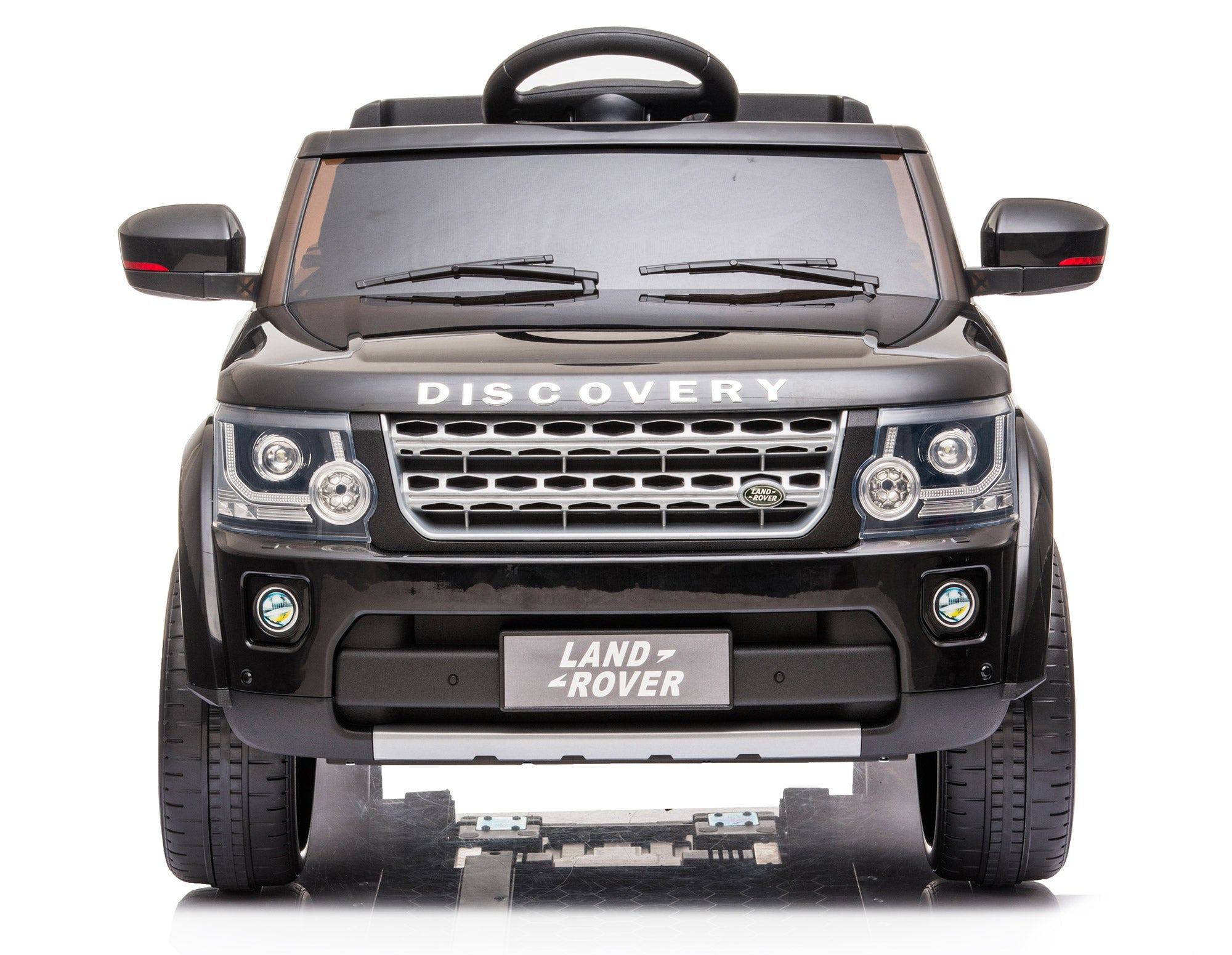 Macchina Elettrica per Bambini 12V con Licenza Land Rover Discovery Nera