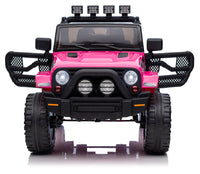 Macchina Elettrica per Bambini 12V Fuoristrada Rosa