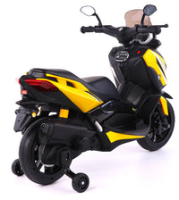 Moto Elettrica per Bambini 6V Super Gialla