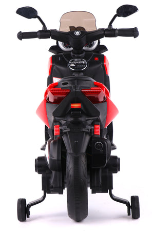 Moto Elettrica per Bambini 6V Super Rossa