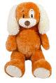 Cane Peluche H100 cm per Bambini Marrone