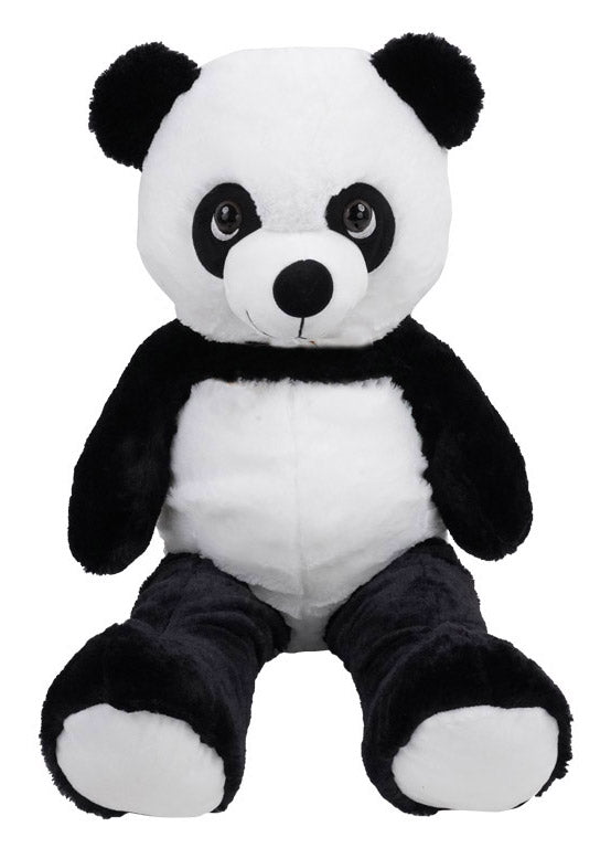 Panda Peluche H100 cm per Bambini Bianco e Nero