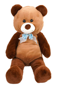 Orso Peluche H80 cm per Bambini Bicolore