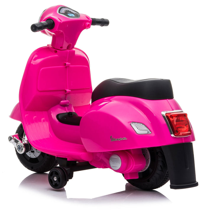 Piaggio Mini Vespa GTS Elettrica 6V per Bambini Rosa