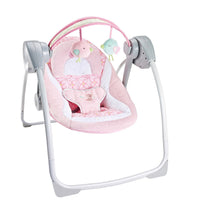 Altalena dondolo oscillante con Musica per Bambini 69x70x56 cm in Acciaio e Poliestere Baby Puppy