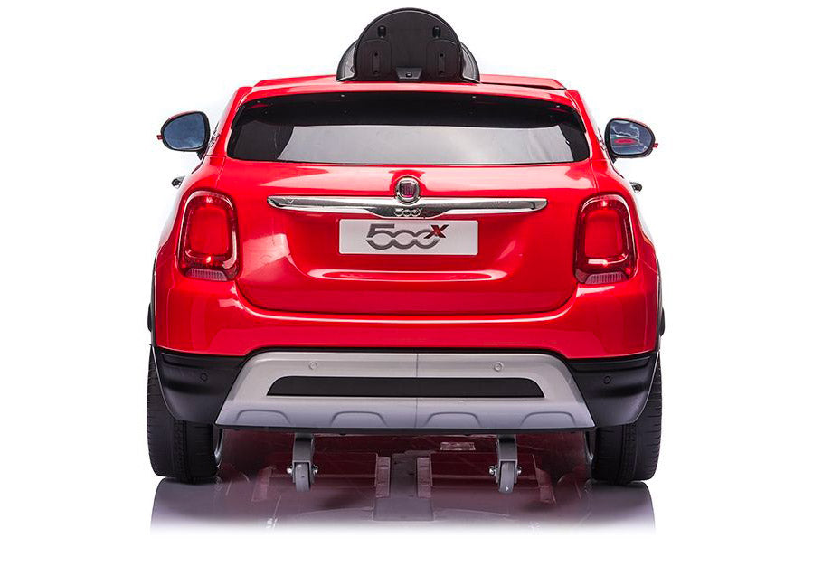 Macchina Elettrica per Bambini 12V con Licenza Fiat 500X Rossa