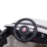 Macchina Elettrica per Bambini 12V con Licenza Fiat 500X Rossa