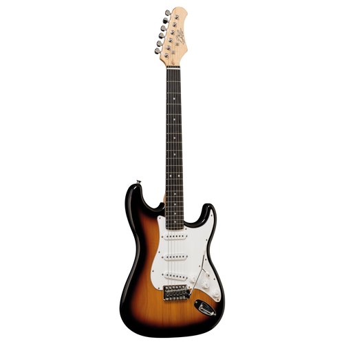 Chitarra elettrica eko 05130000 tribute starter s 300 sunburst