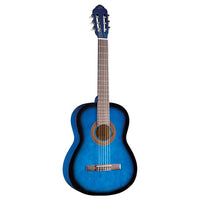 Chitarra classica eko 06204180 serie studio cs 10 blue burst