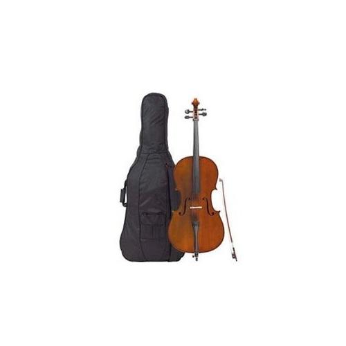 Violoncello 4/4 - completo di fodero in nylon, tracolla, tasche, archetto, ponte. - 200023