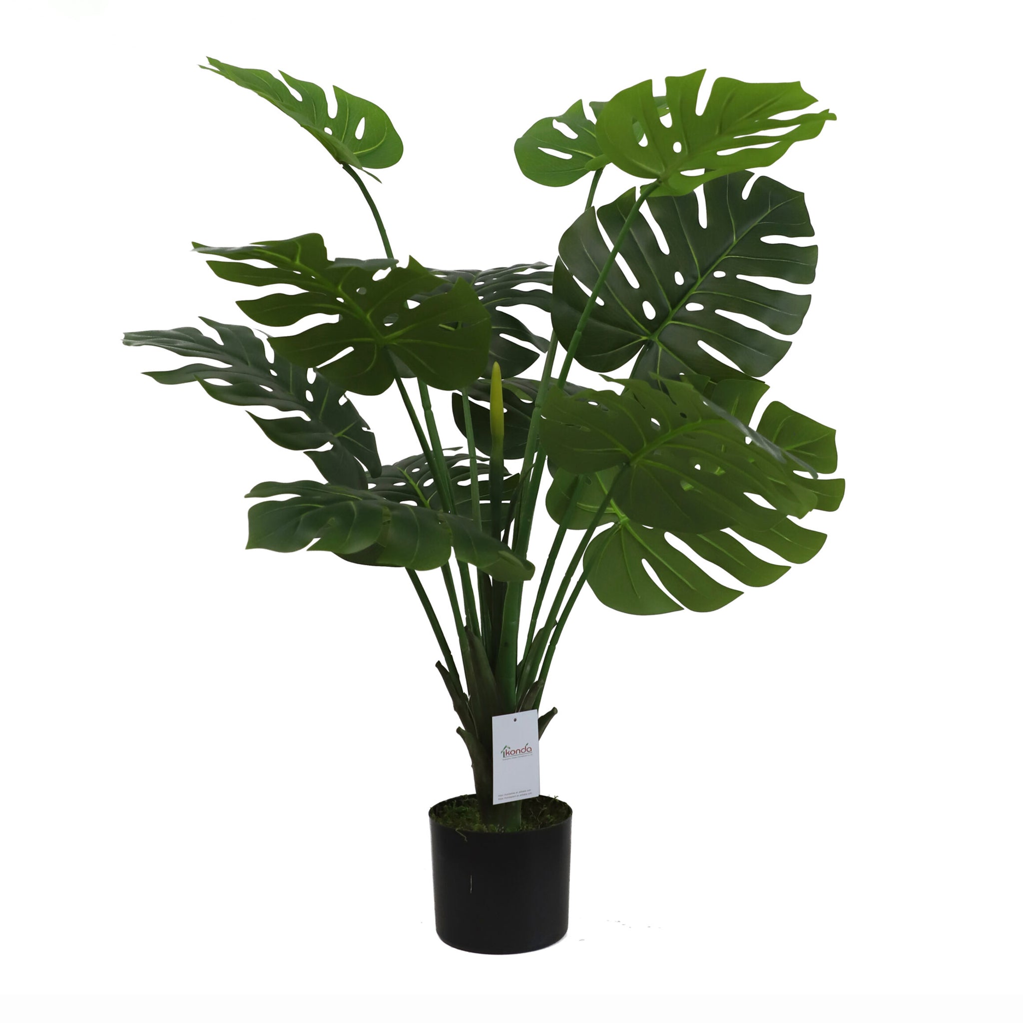 Pianta Ornamentale Per Interno Ed Esterno Albero Di Monstera Artificiale In Vaso 100cm