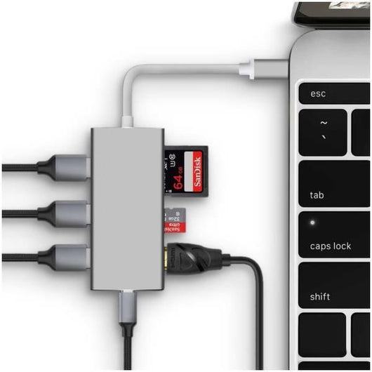 Hub 7in1 type c multiport - NLX-TC-7HUBML