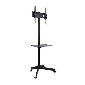 Techly supporto a pavimento con mensola trolley tv lcd/led/plasma 23"-55" - ICA-TR21