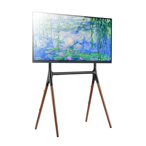 Techly ica-tr19 supporto tv a parete 177,8 cm (70") noce