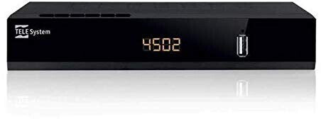 Tele system ts6821 set-top box tv ethernet (rj-45), terrestre full hd nero - 21005299