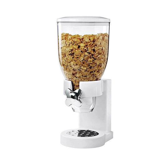 Dispenser Per Cereali E Pasta Singolo AntiSpreco Bianco