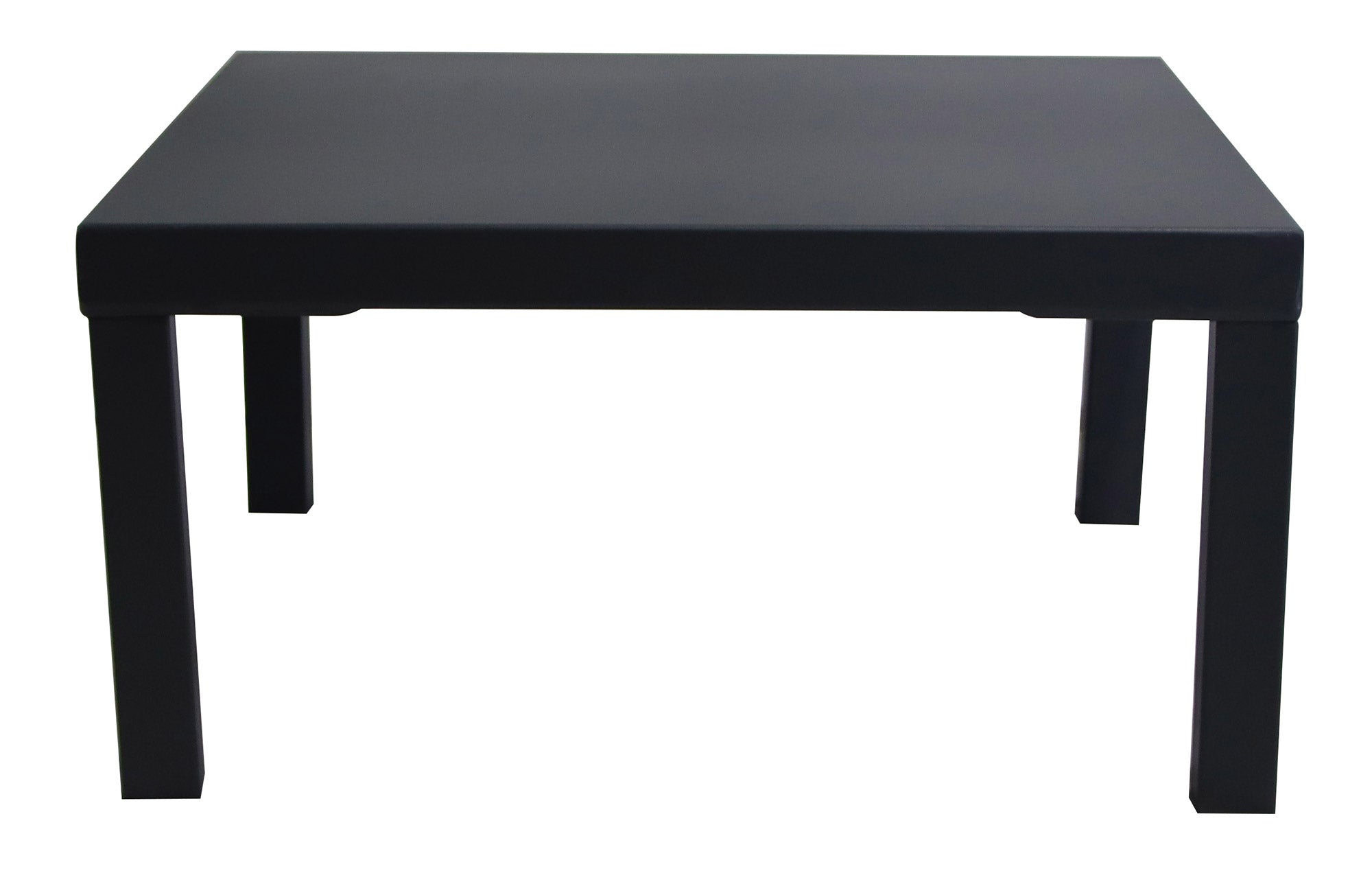 Tavolino da Giardino 80x60xH30 cm in Metallo Modas Grigio