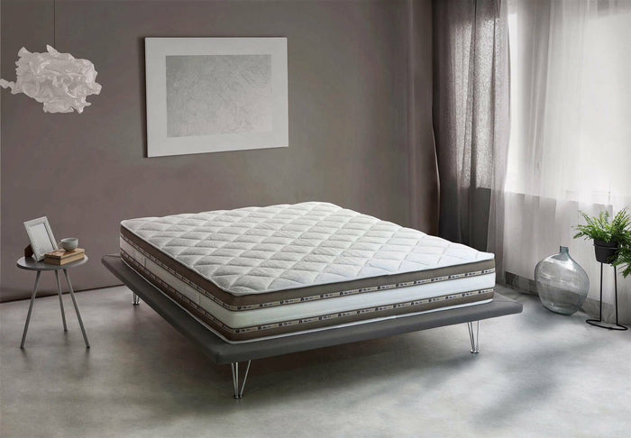 Materasso singolo Odessa, Materasso sfoderabile in Memory Foam e Gel Waterfoam, 100% Made in Italy, Antiacaro e Anallergico, cm 80x200 h27