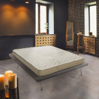 Materasso piazza e mezza Daria, Materasso in Waterfoam, 100% Made in Italy, Antiacaro e Anallergico, cm 120x190 h14