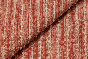 Tappeto moderno Atlanta, stile kilim, 100 % cotone, colore rosa, Misure 170 x 110 cm