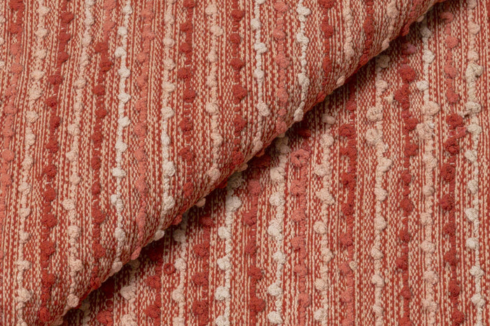 Tappeto moderno Atlanta, stile kilim, 100 % cotone, colore rosa, Misure 170 x 110 cm