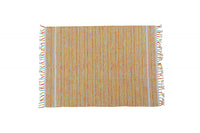 Tappeto moderno Alabama, stile kilim, 100% cotone, multicoloree, 200x140cm