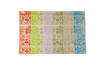 Tappeto moderno Utah, stile kilim, 100% cotone, multicoloree, 200x140cm