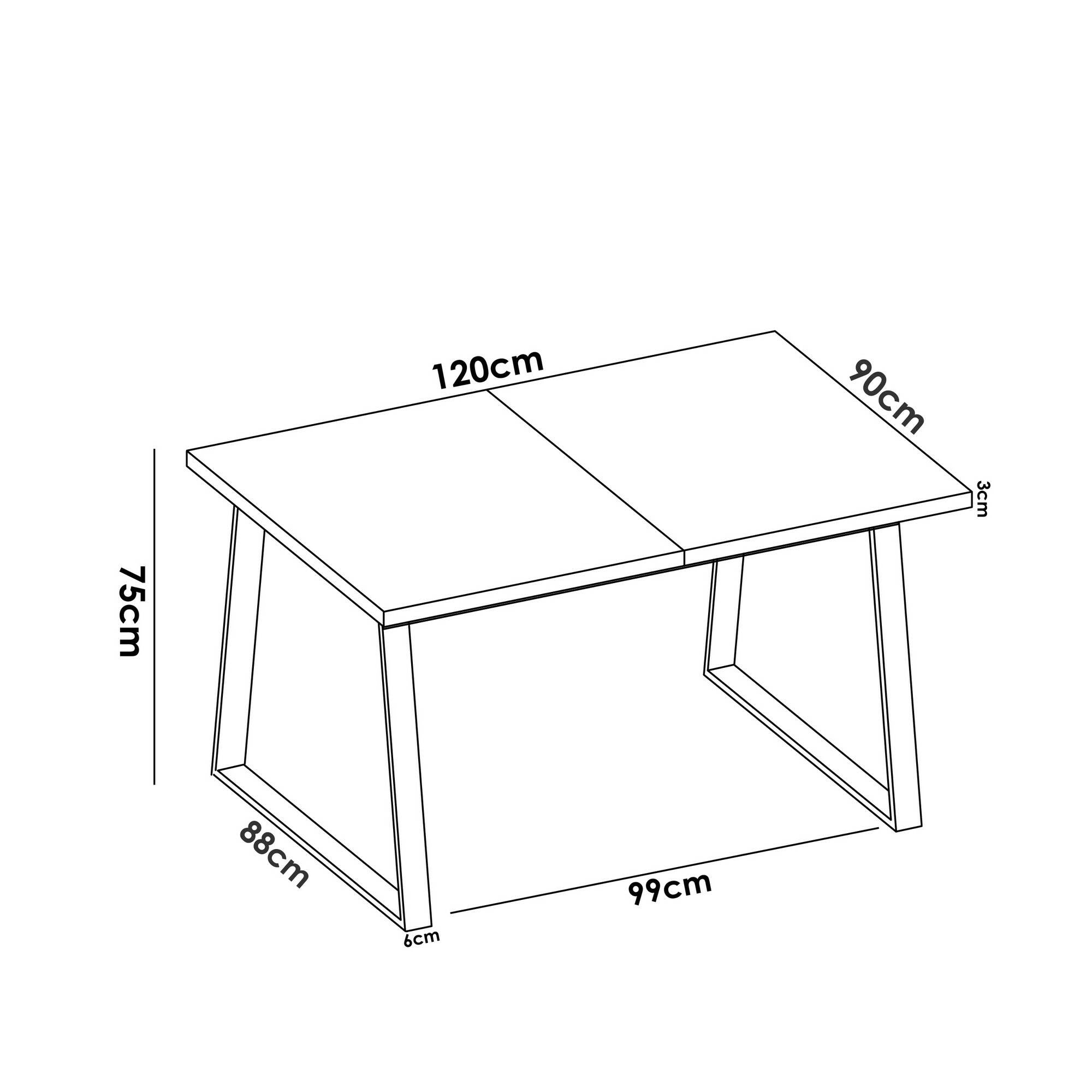 Tavolo allungabile Darsla, Consolle da pranzo multiuso, Tavolo rettangolare da cucina o sala da pranzo, 160x90h75 cm, Rovere Nodi