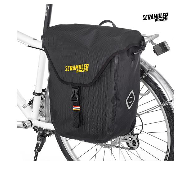 Borsa laterale scrambler per bik - DUC-LBAG-EBK