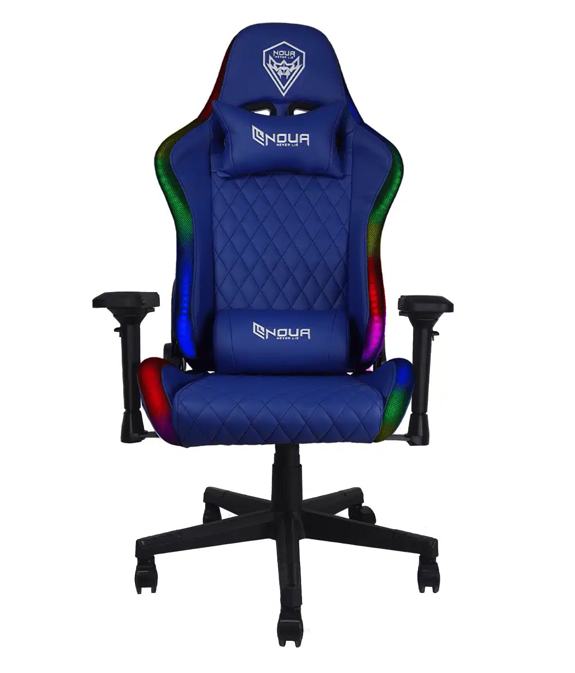 Sedia gaming noua mao m9 rgb blu braccioli 4d base butterfly - GC0619RB-M9B0