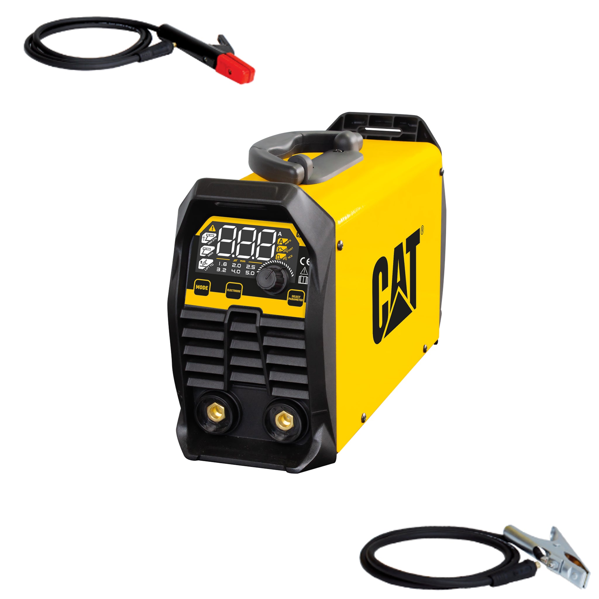 Saldatrice Inverter CAT160A 230V Con Impostazioni Automatiche Per Elettrodo + Accessori