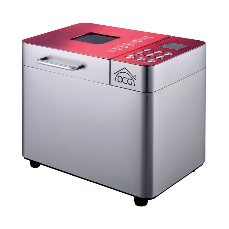 Macchina per il Pane XBM638 DCG Capacità 1 kg Potenza 550 Watt Colore Silver / Rosso